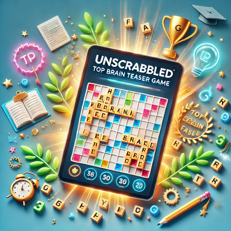 Unscrabbled Game Board